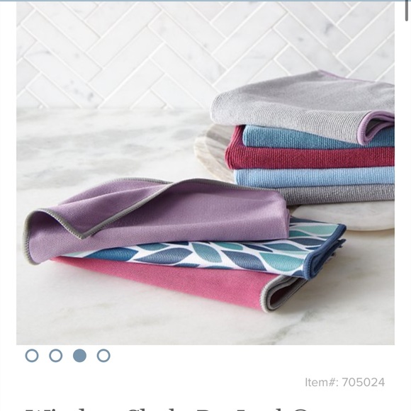 Brand New, Norwex Window Cloth, BacLock® - Amethyst with Graphite trim - Picture 3 of 4